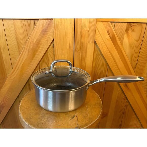 Servappetit 3 Quart QT Hex Lined Saute Pan With Lid 11 in” Diameter NIOB - Picture 3 of 9